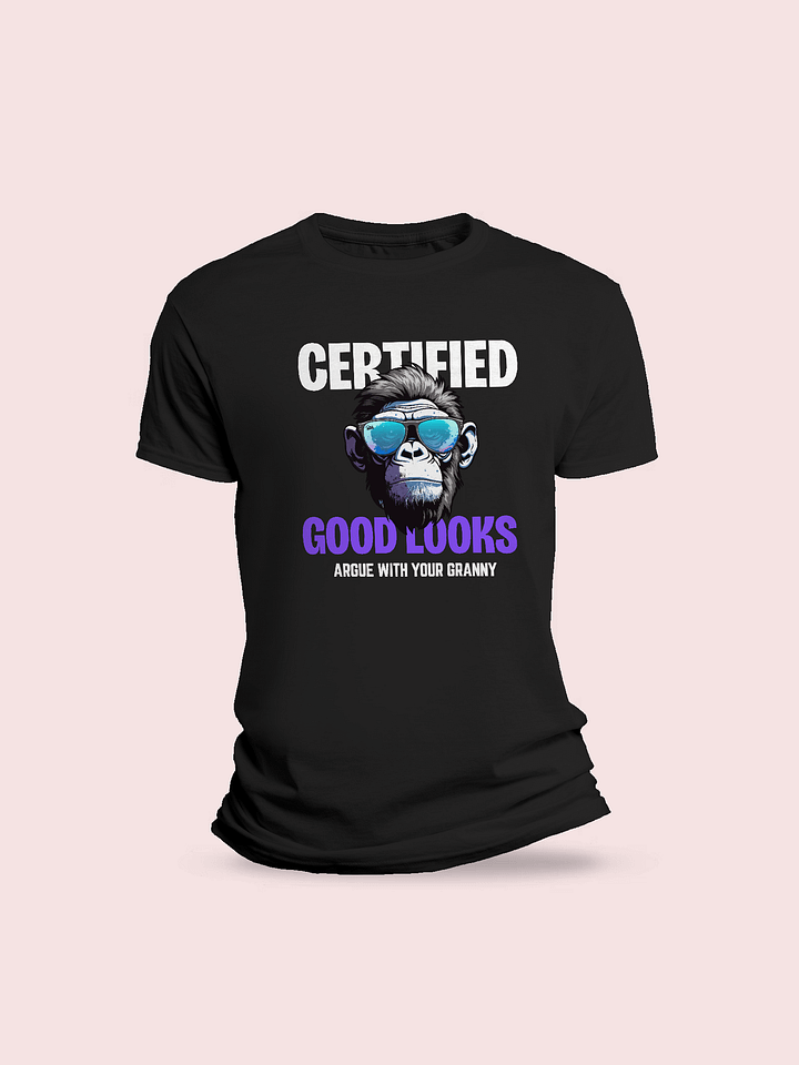 Certified Good Looks Heavyweight T-shirt product image (1)