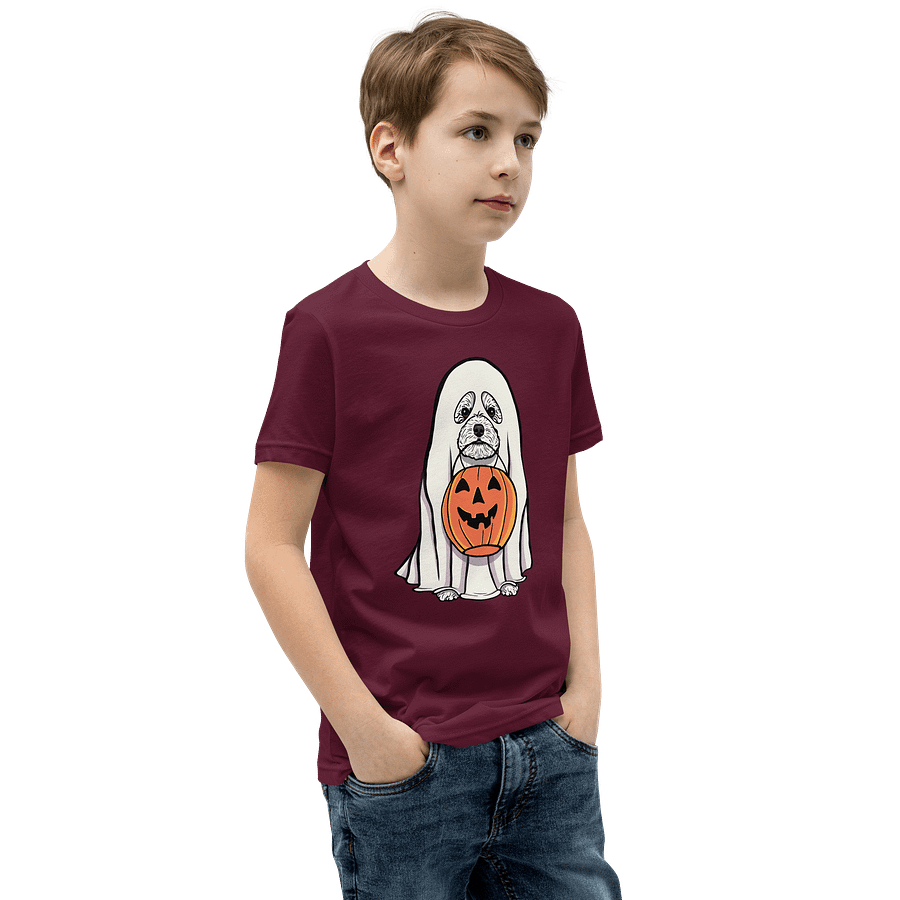 Halloween Bichon Frise Youth T-Shirt product image (18)