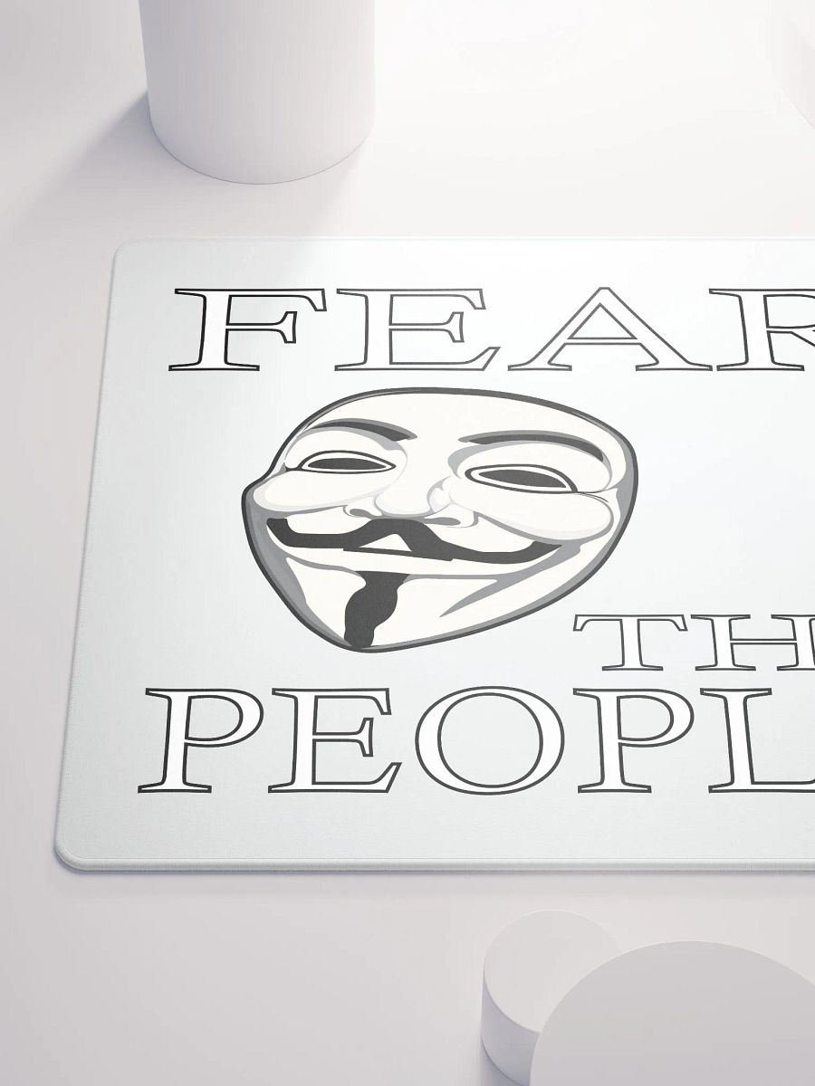 Fear The People - Gaming Mouse Pad product image (6)