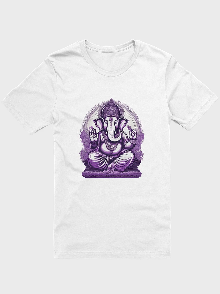 Purple Ganesha Unisex T-Shirt product image (1)