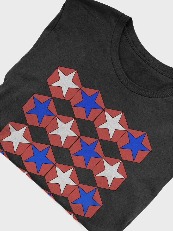 Stars Within Hexagons - Geometrical Design T-shirt product image (10)