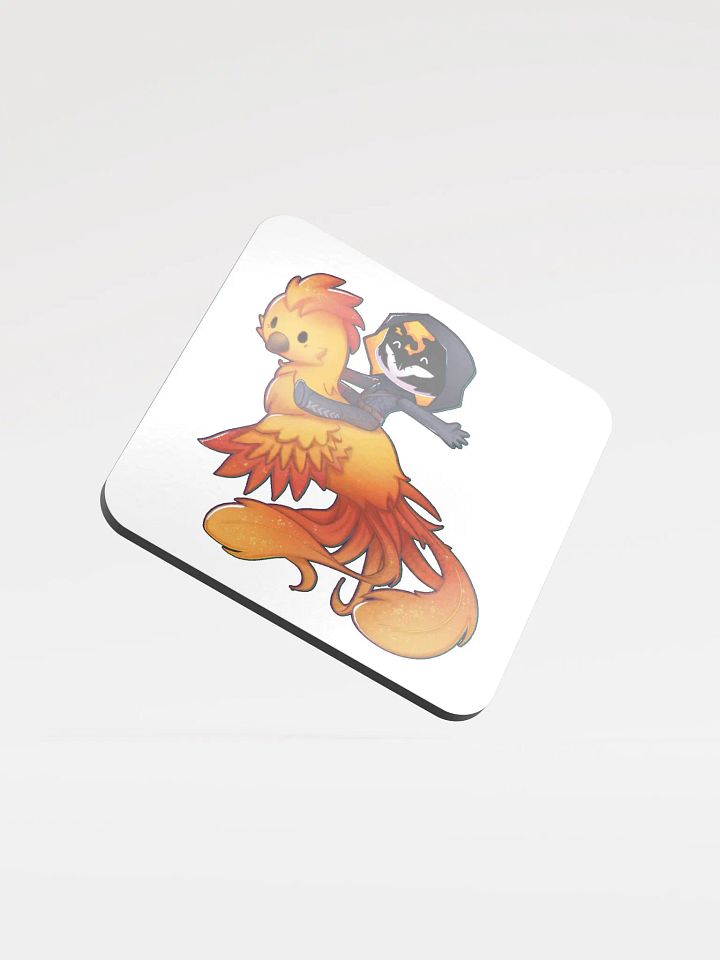 Phoenix Chibi Coaster (White) product image (2)