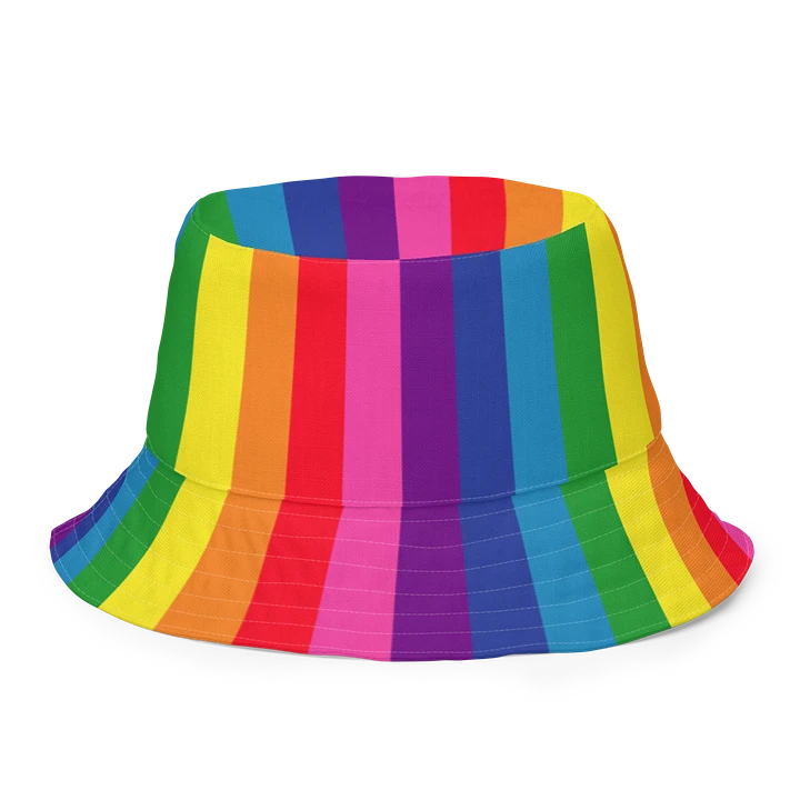 1978 Rainbow Pride Flag = 8-Color - All-Over Print Bucket Hat product image (2)