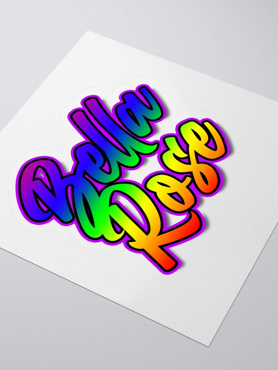 BellaRose Pride Sticker product image (3)