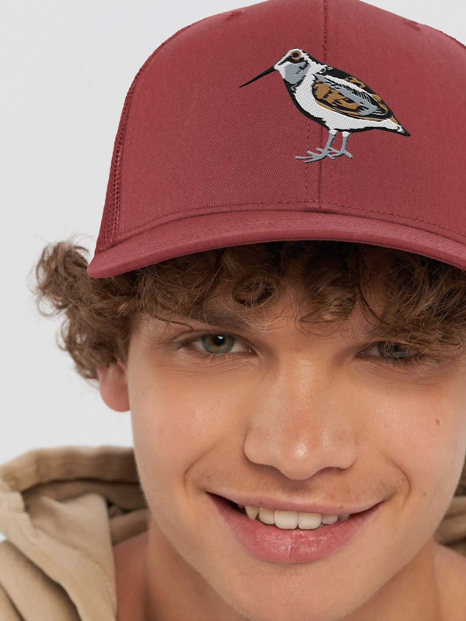 Woodcock Embroidered Bird Snapback Hat product image (38)