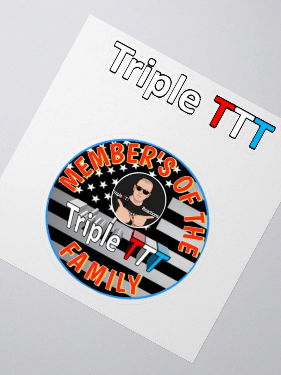 Triple TTT Members Sticker product image (2)