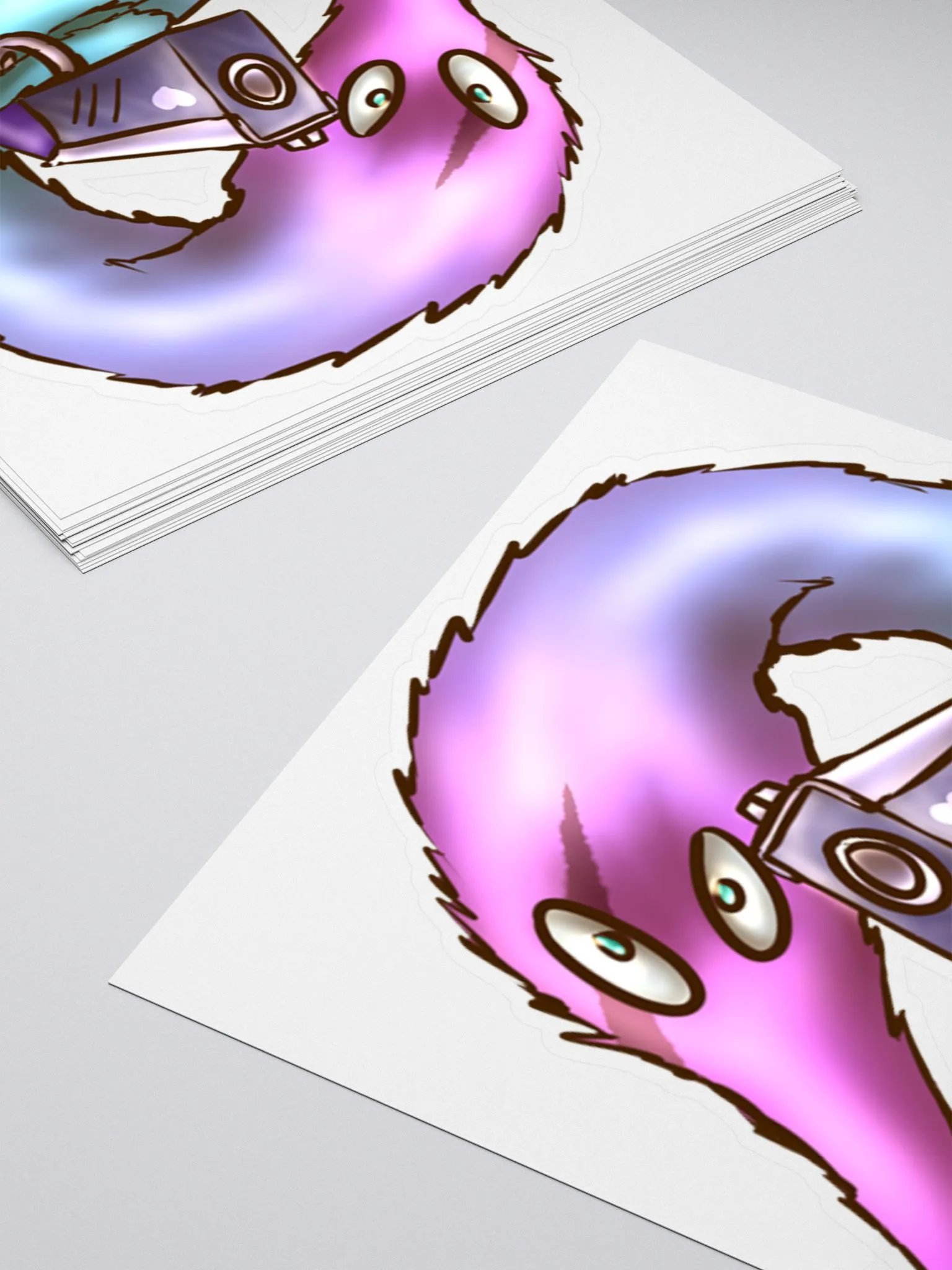 String Worm Gun Emote Sticker product image (4)
