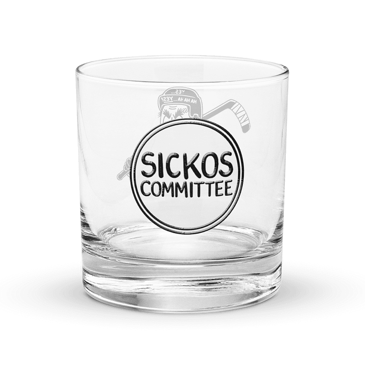 Sickos Hockey Character Rocks Glass product image (2)