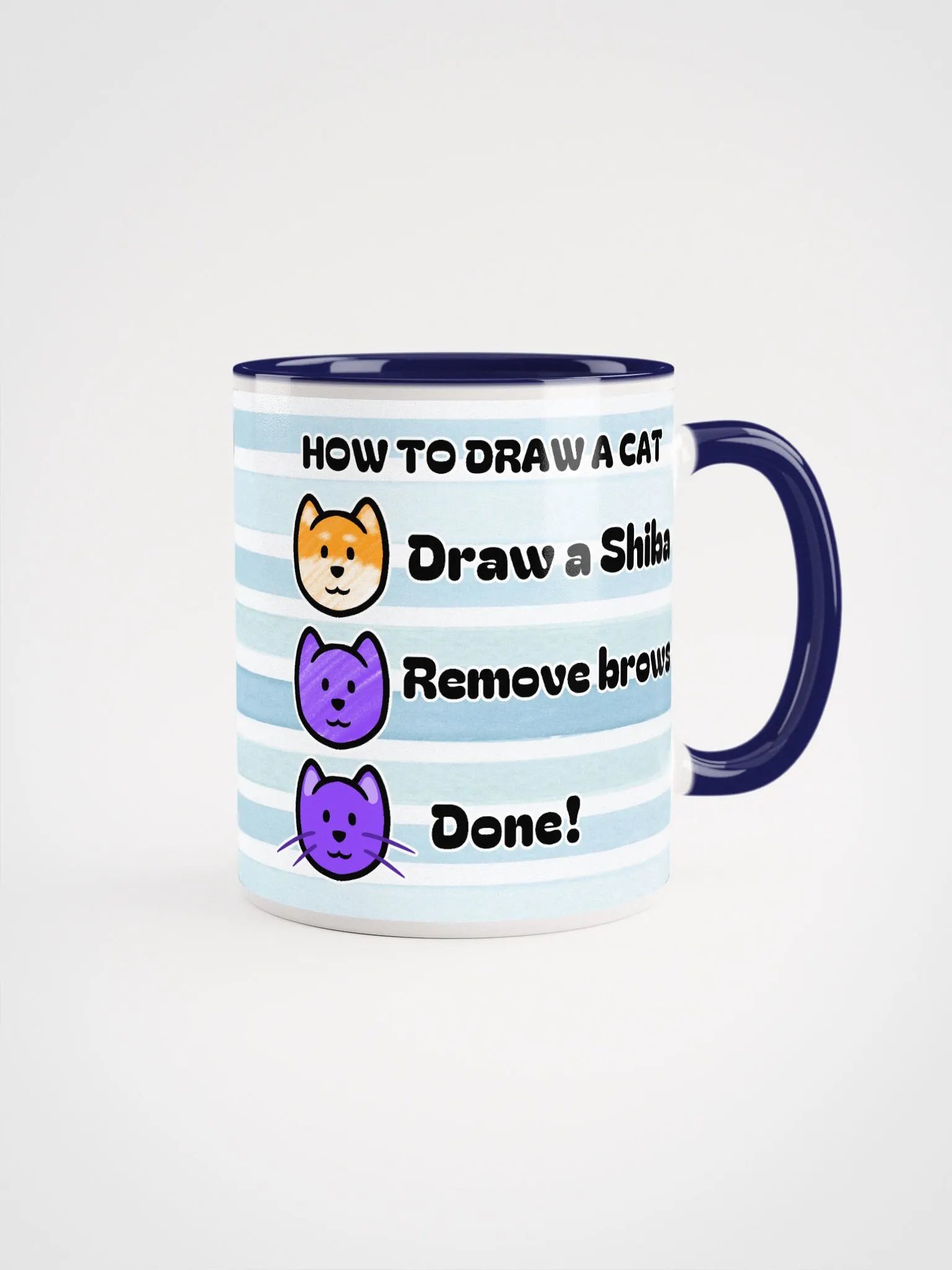 How to Draw Shiba Inu & Cat Mug product image (1)