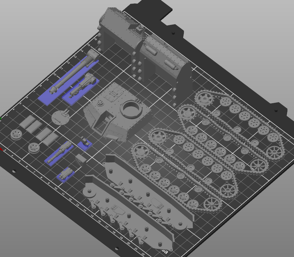 Grim StuG OR Grim Panzer IV Tank STLs product image (10)