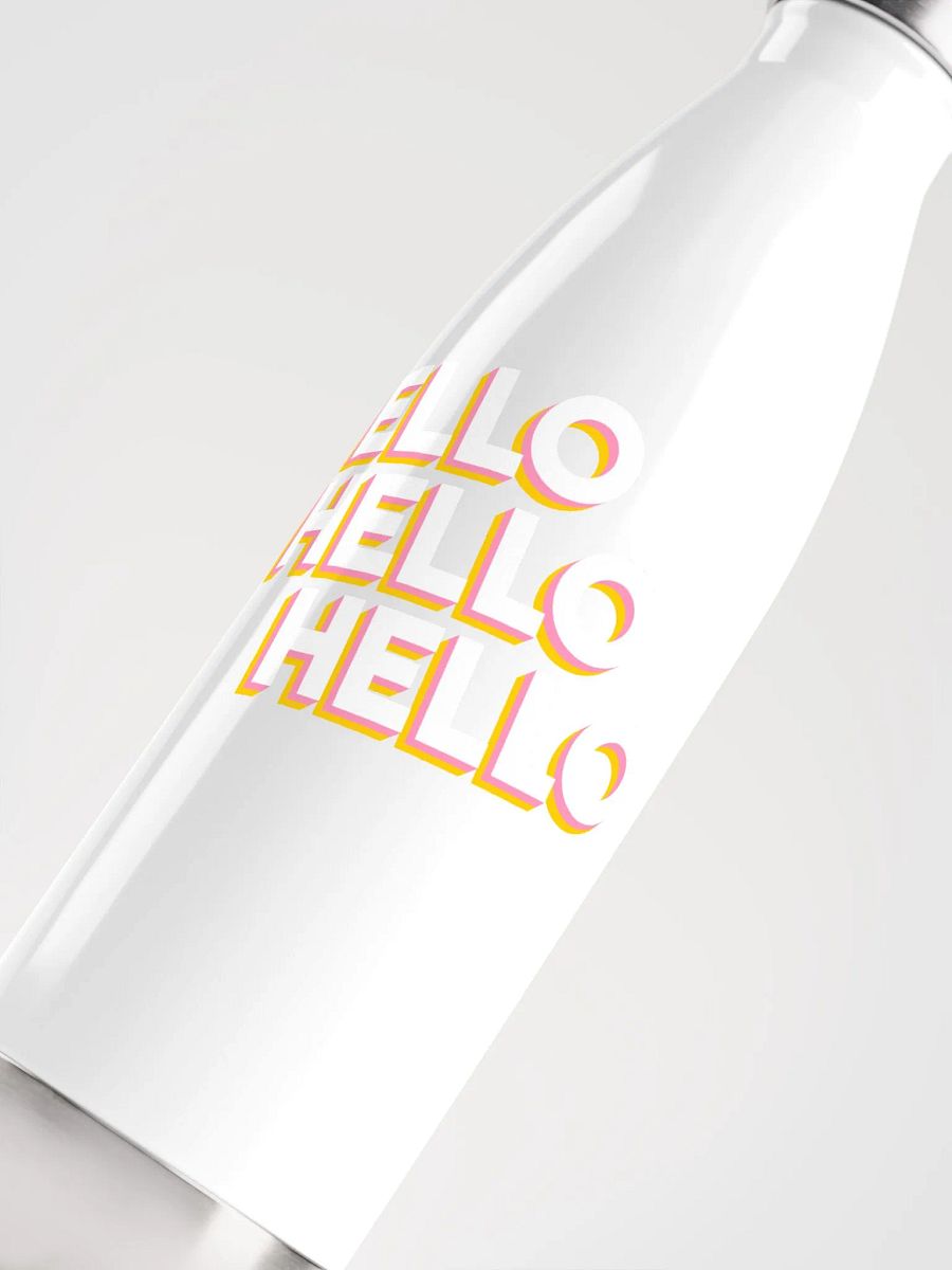 Hello Hello Hello | Water Bottle product image (2)