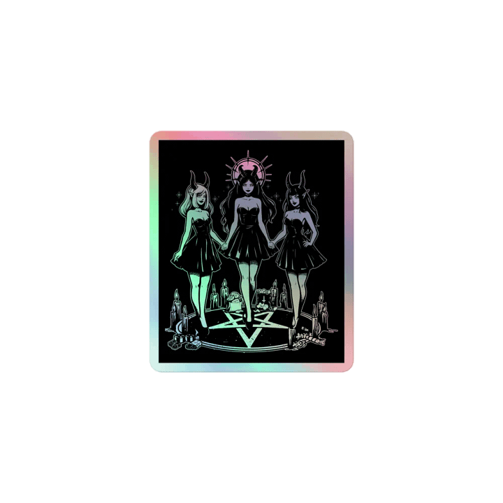 Not A Cult Hologram Sticker product image (1)