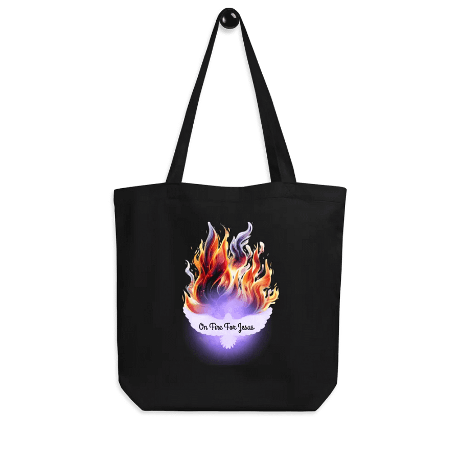 On Fire For Jesus tote bag product image (7)