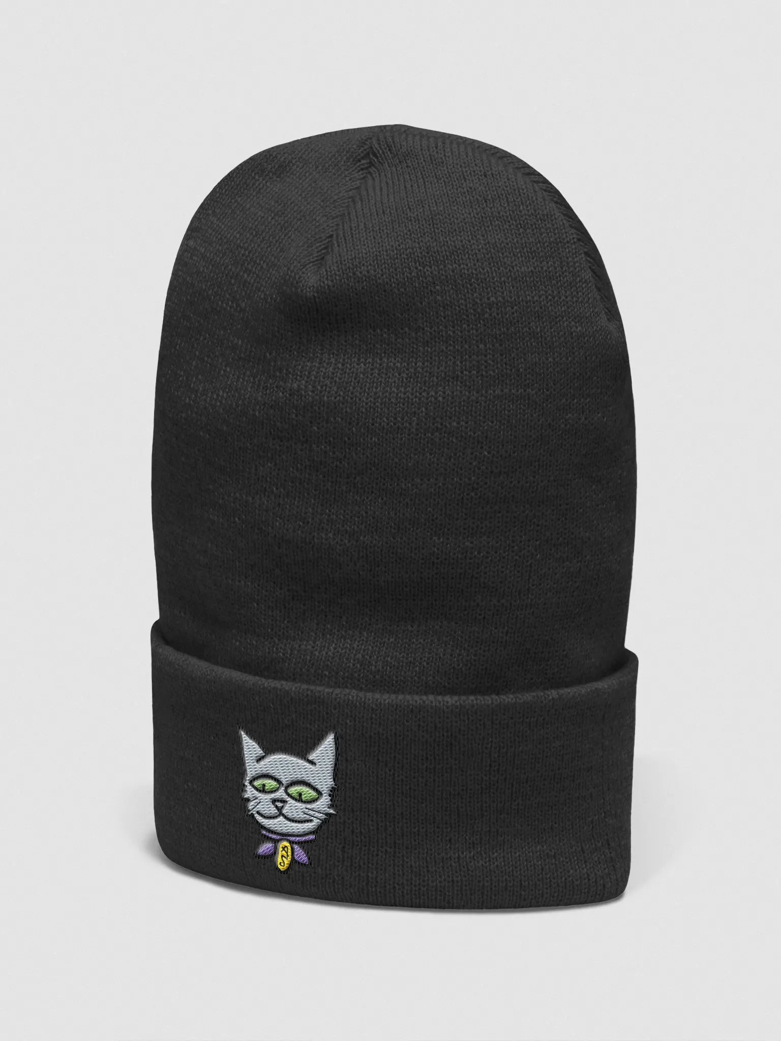 Grey Kitty Beanie product image (2)