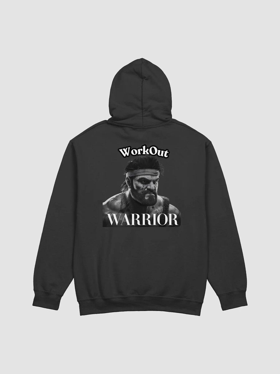 WorkOut Warrior- Gildan Classic Unisex Hoodie For Him or Her product image (3)