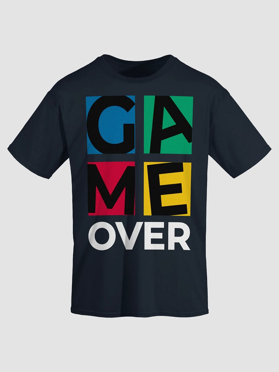 Game Over Squared Tshirt product image (5)