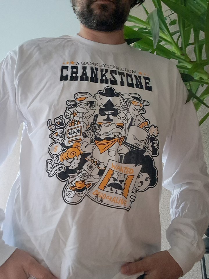 Crankstone Silkscreen t-shirt product image (2)