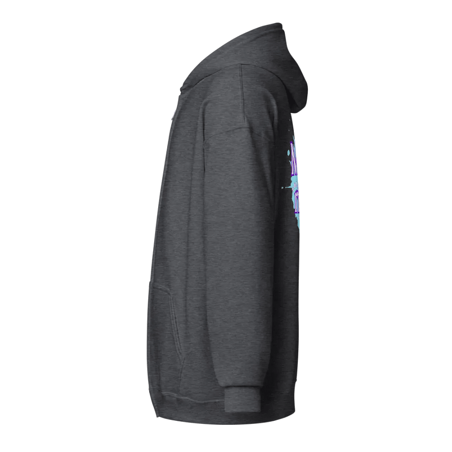 NeuroDivergent Rebel - Always Mock the Rich Zip Hoodie product image (9)
