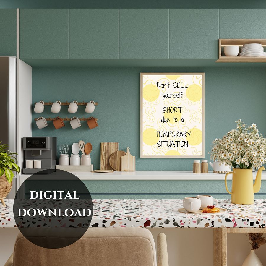 Temporary Situation Printable Wall Art product image (1)