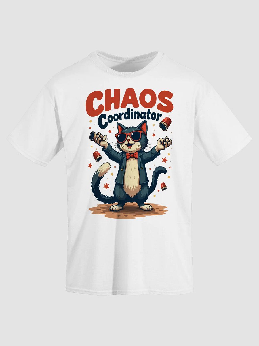 Chaos Coordinator Cat T-Shirt product image (20)