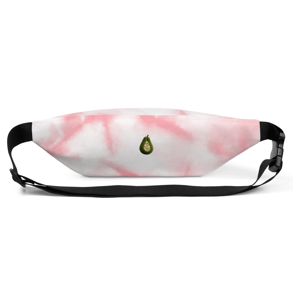 CozyAvocado Pink Texture Fanny Pack Strawberry #1 product image (2)