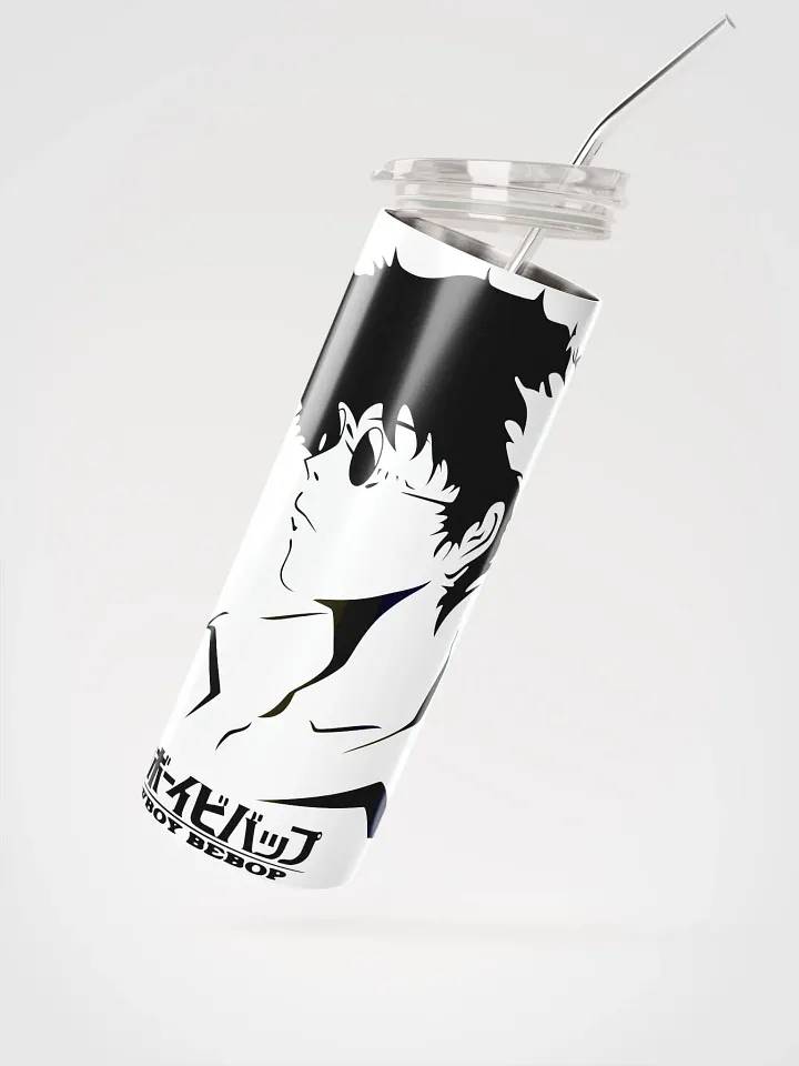 Stainless Steel Cowboy Bebop Tumbler+Straw product image (2)