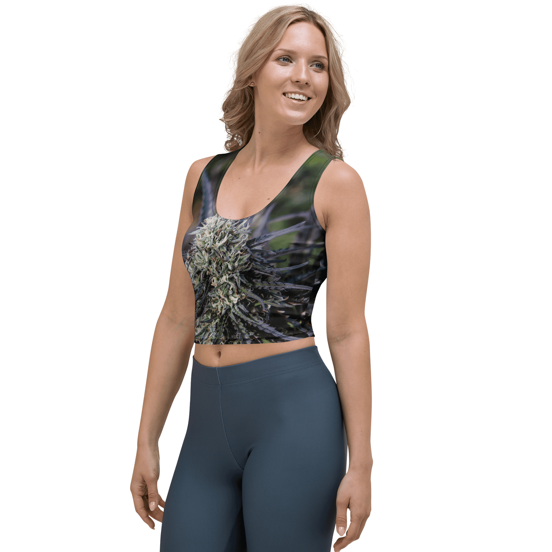 Royal Purple Cultivated Crop Top Tank product image (3)