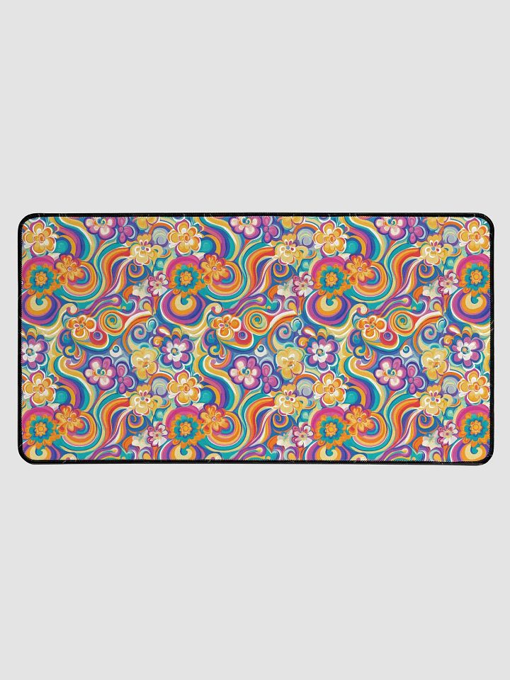 Psychedelic Swirl Design- Retro 1970s Hippie Vibes - Colorful and Trippy - product image (1)