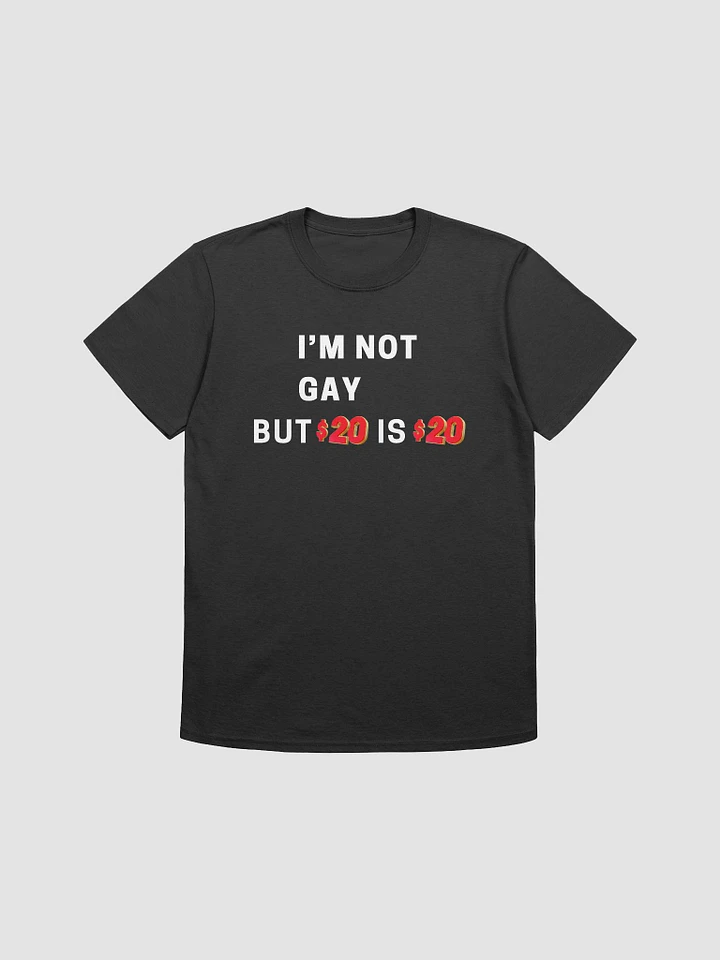 I'm Not Gay But $20 is $20 Unisex T-Shirt V26 product image (1)