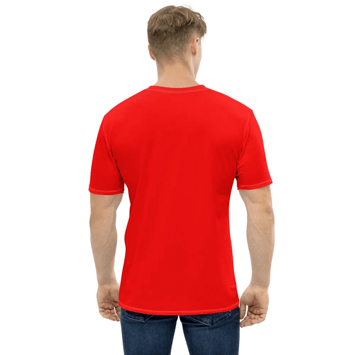 Plain Color Red T-Shirt product image (2)
