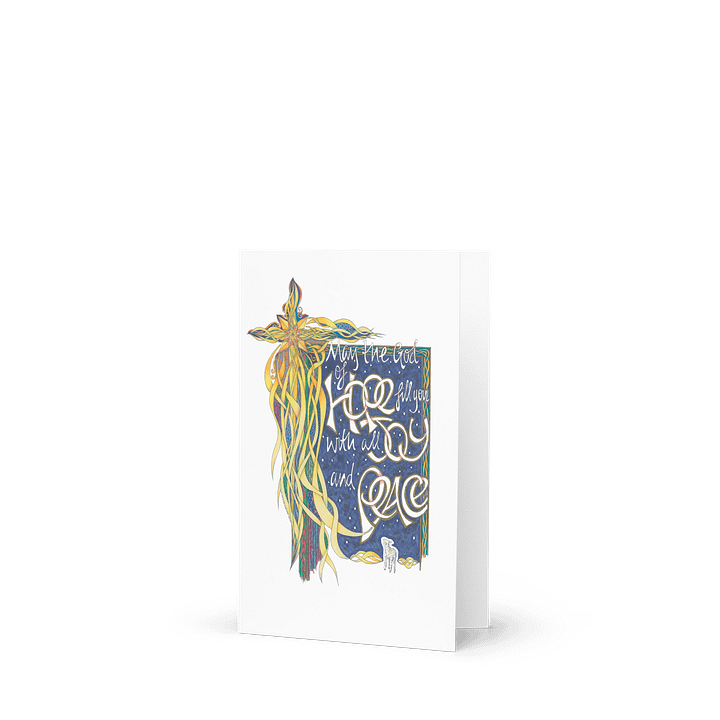 God of Hope - Greetings Card product image (1)