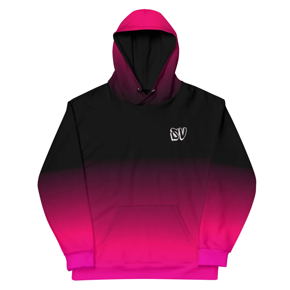STRAIGHT VIBIN NEON COLOR FADE STYLE TANJIRO DEMON SLAYER HOODIE product image (11)