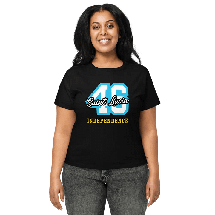 Saint Lucia Independence 46 Tee product image (1)