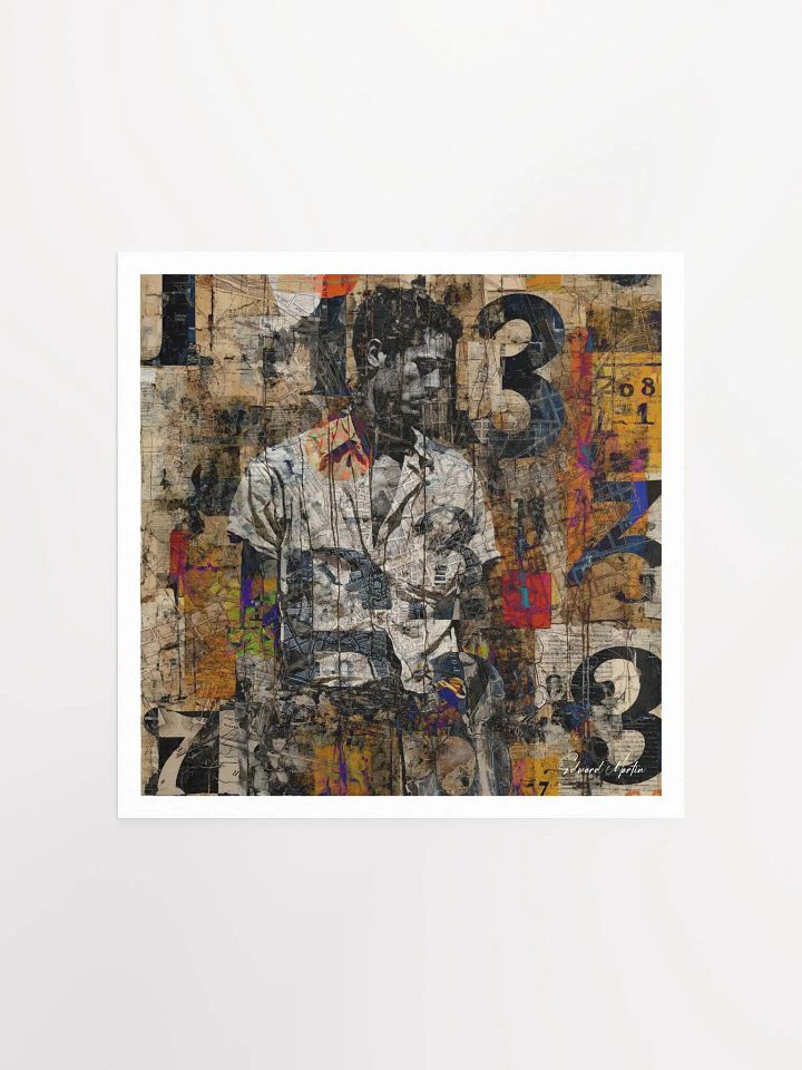 Numerical Fusion Matte Poster product image (2)