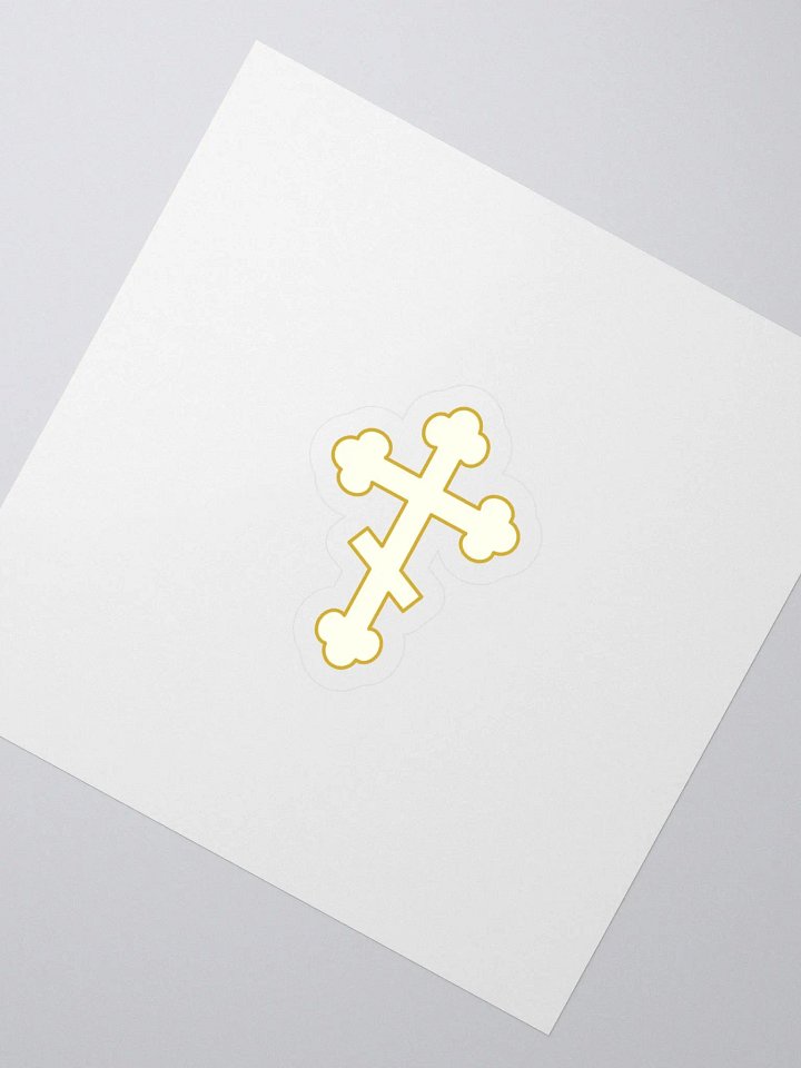 Orthodox Cross Kiss-Cut Sticker product image (2)