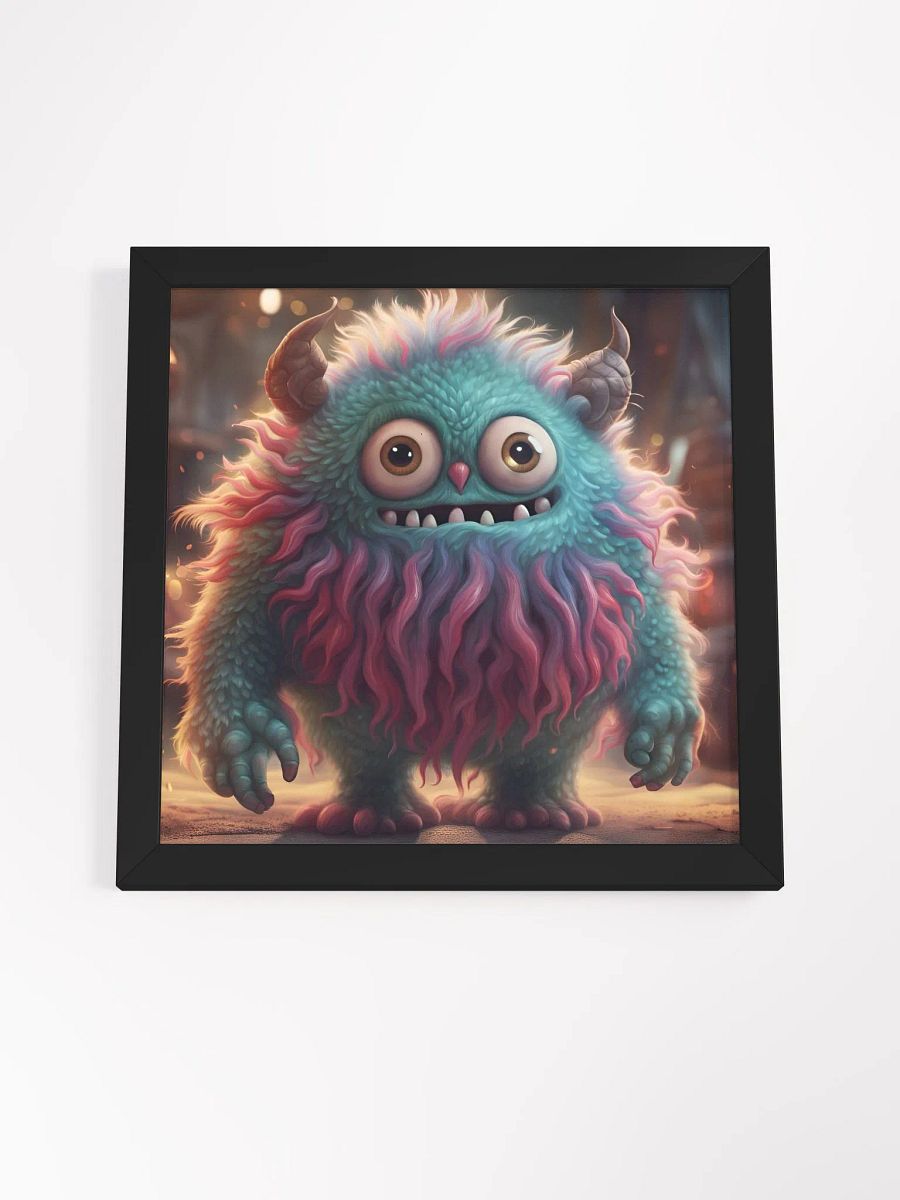 Framed Cute Monster Poster product image (4)