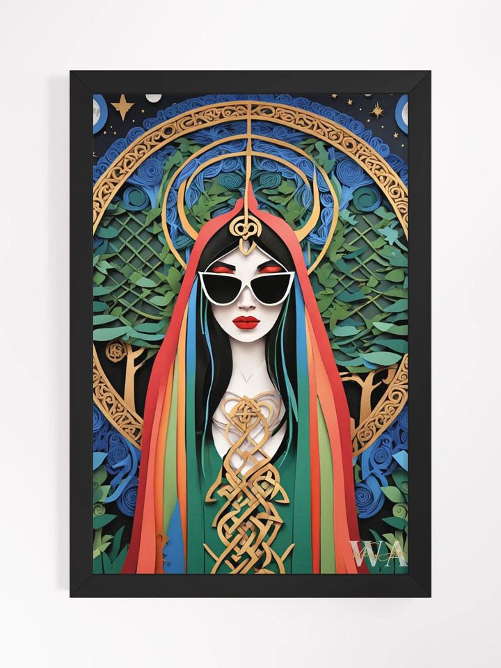 Winter Wiccan 15 - Framed Matte Poster product image (3)