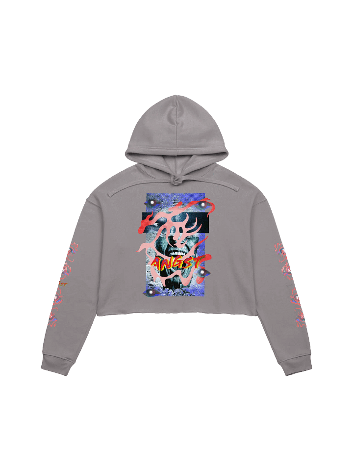 ANGST CROP HOODIE product image (1)