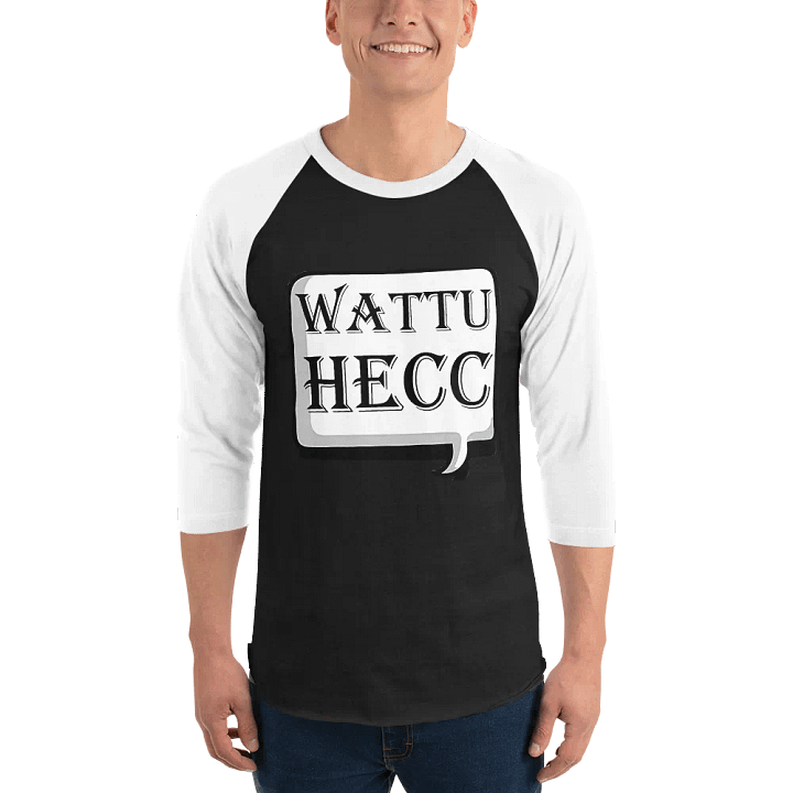 wattuhecc Tultex Fine Jersey Raglan Tee product image (1)