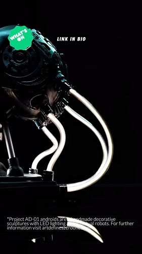 Omega. All handmade. All human.

The final chapter of the Project AD-01 sculpture line now on @kickstarter

Wonderful items a...