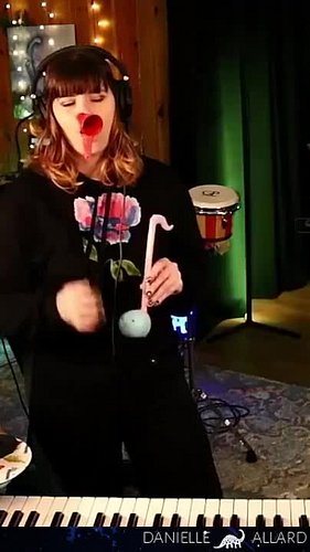 I'm what you would call a professional musician. This is how we welcome folks into our music stream. You should come by. Also...