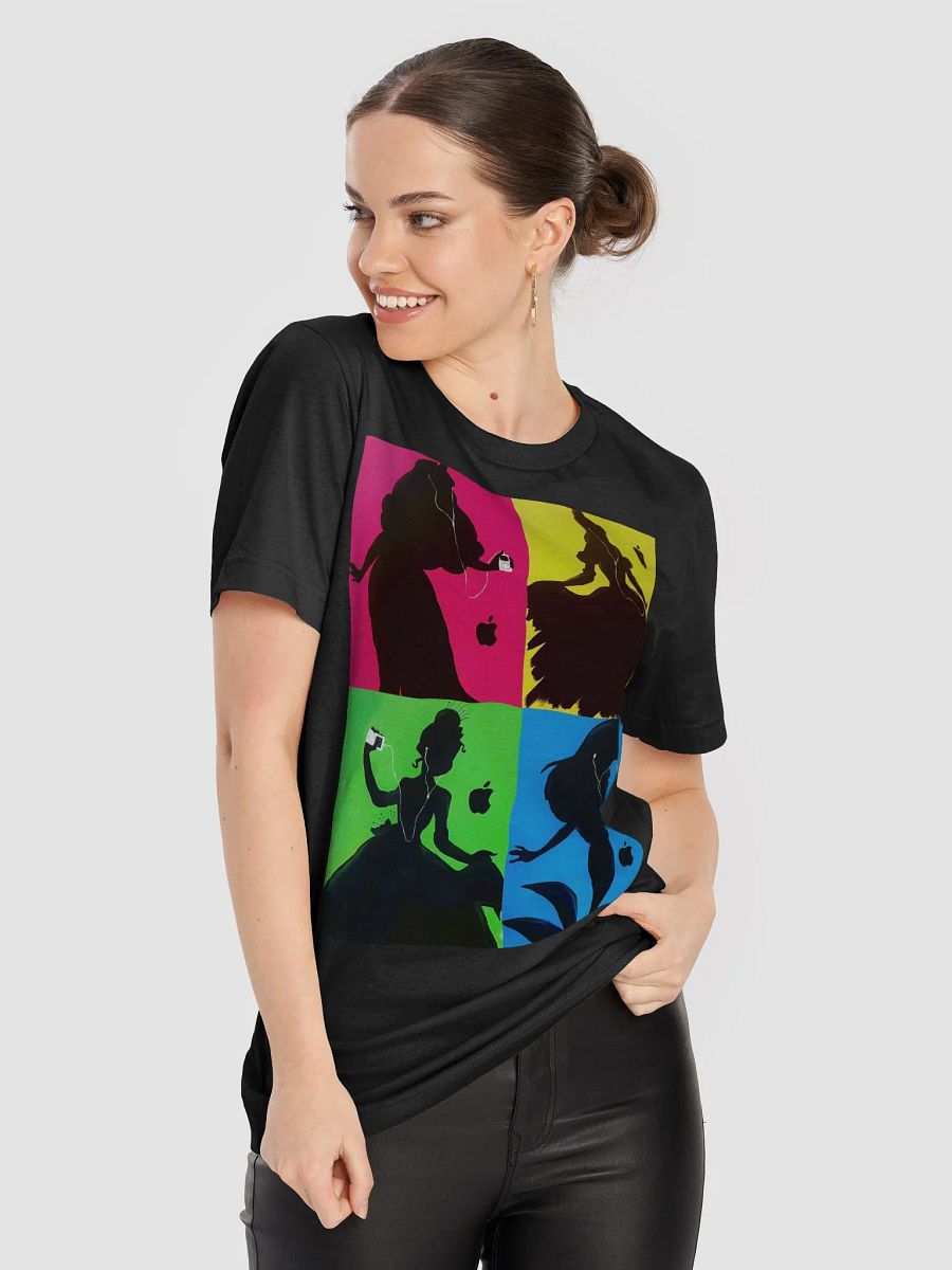 Music Loving Princess Silhouettes T-Shirt product image (8)