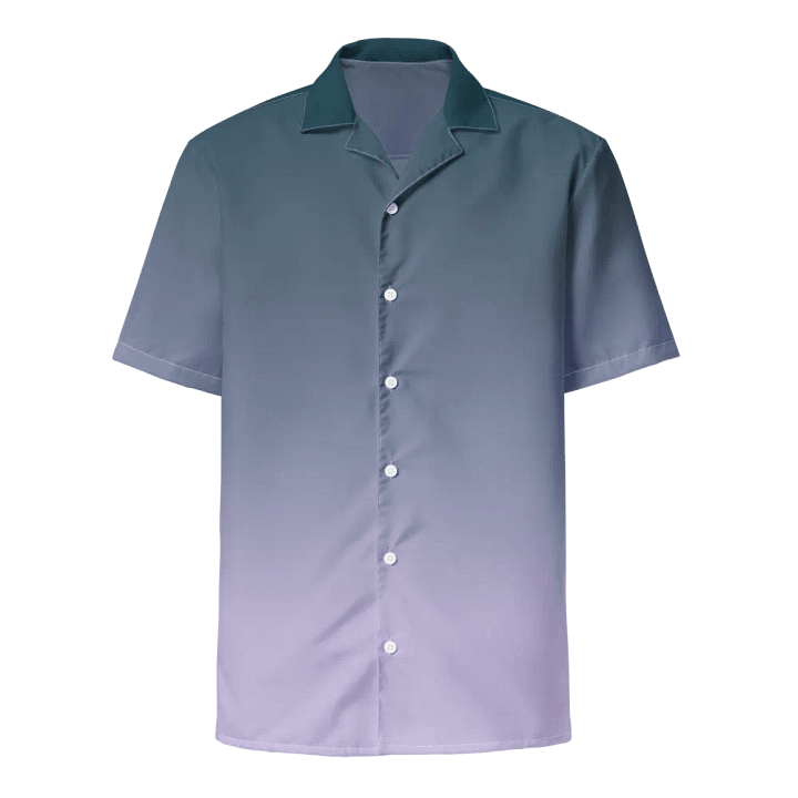 Navy/Lilac Gradient Button-Down Shirt product image (1)