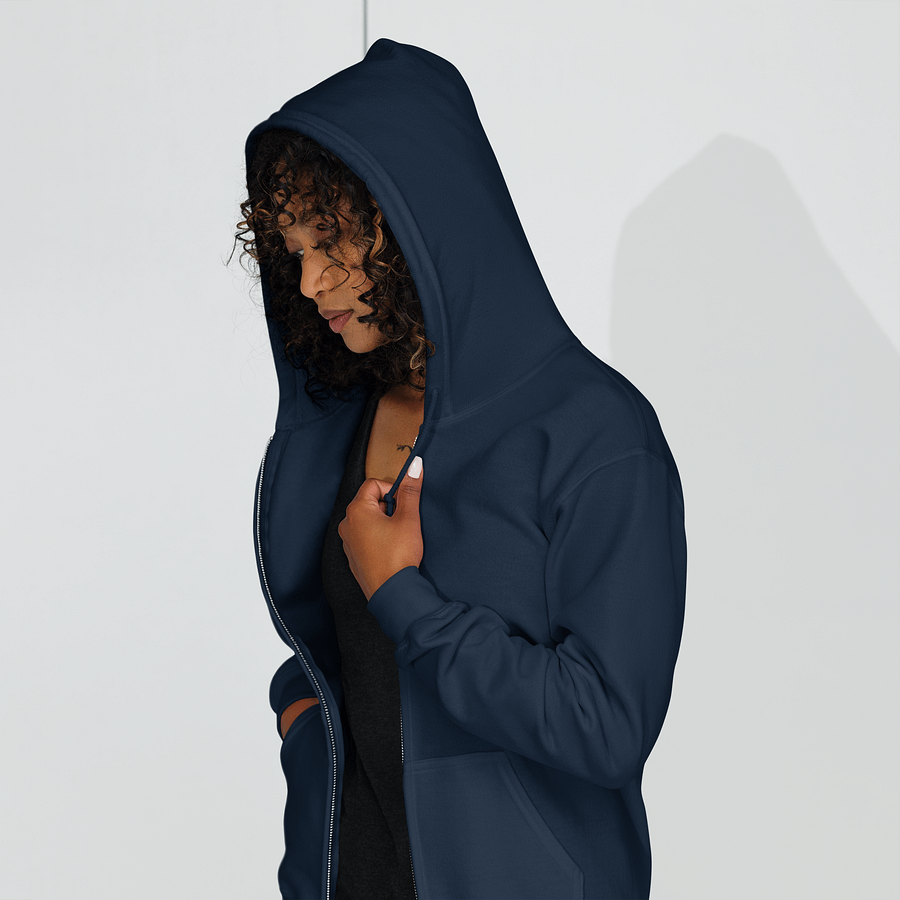 Adult Joyous Peony Zip Hoodie product image (19)