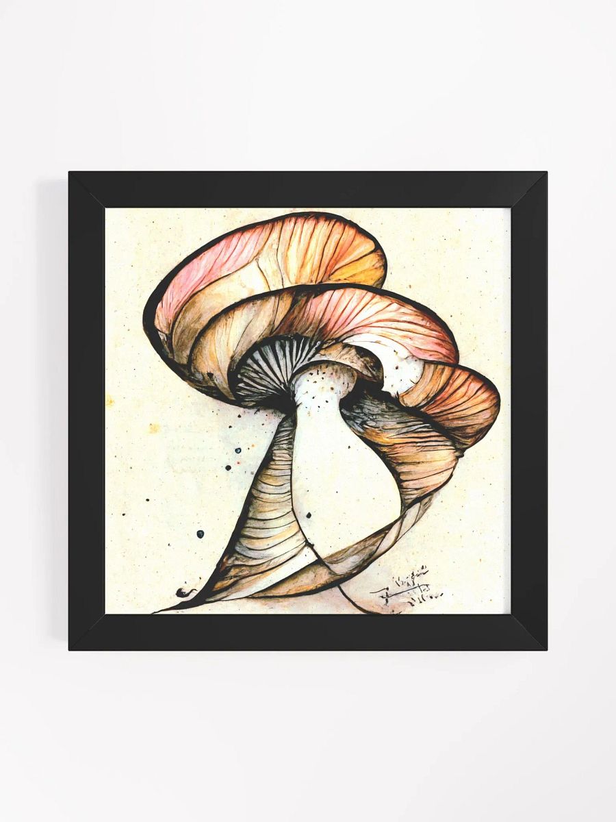 Vibrant Ayous Wood Framed Matte Poster product image (3)