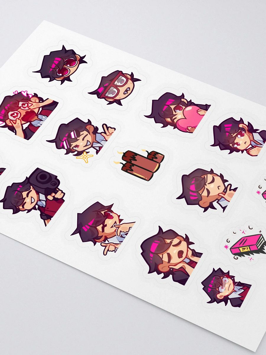 TsgIsLive Emoji Sticker Sheet (30% OFF!) product image (2)