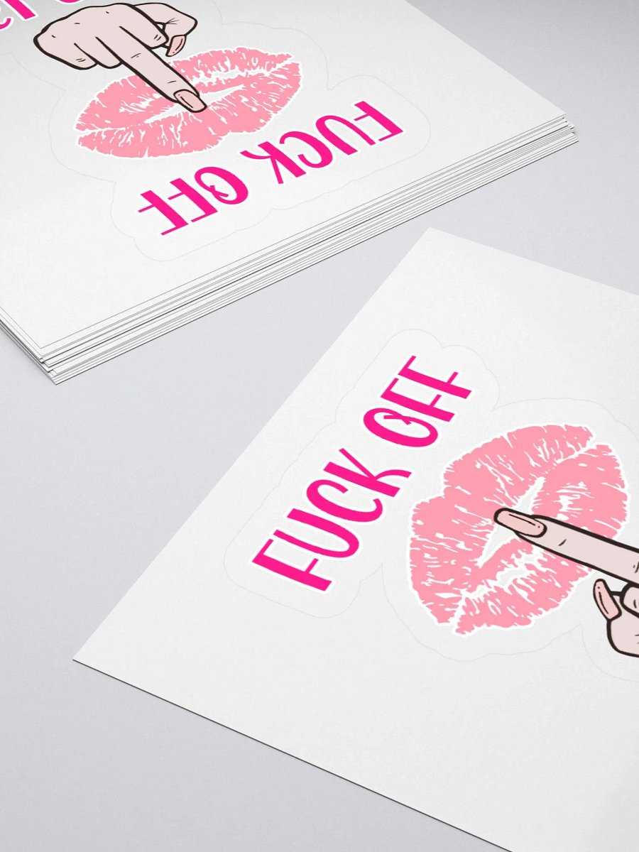 Fuck Off I'm A Lady Sticker product image (10)
