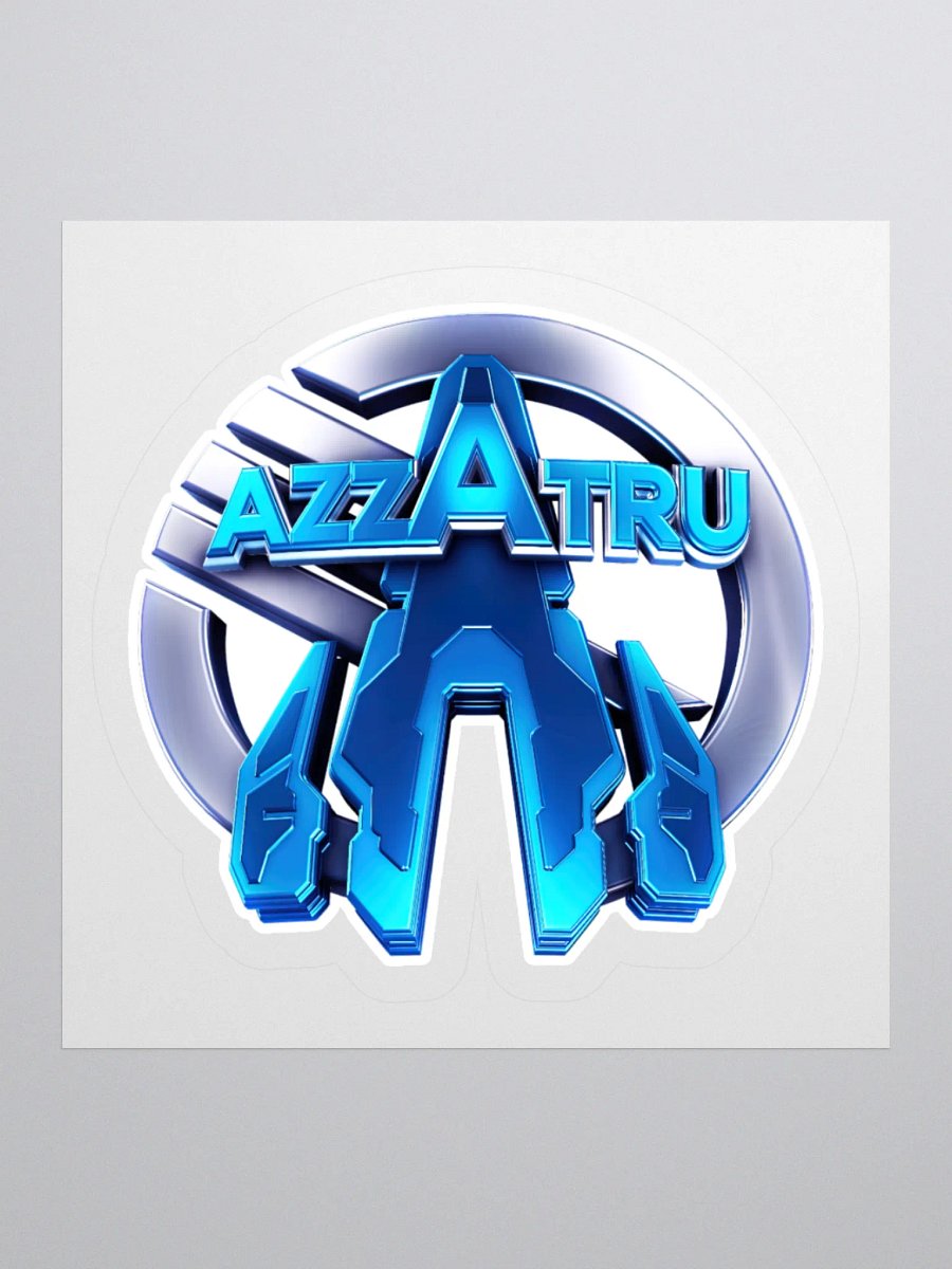 AZZATRU Logo Sticker product image (1)