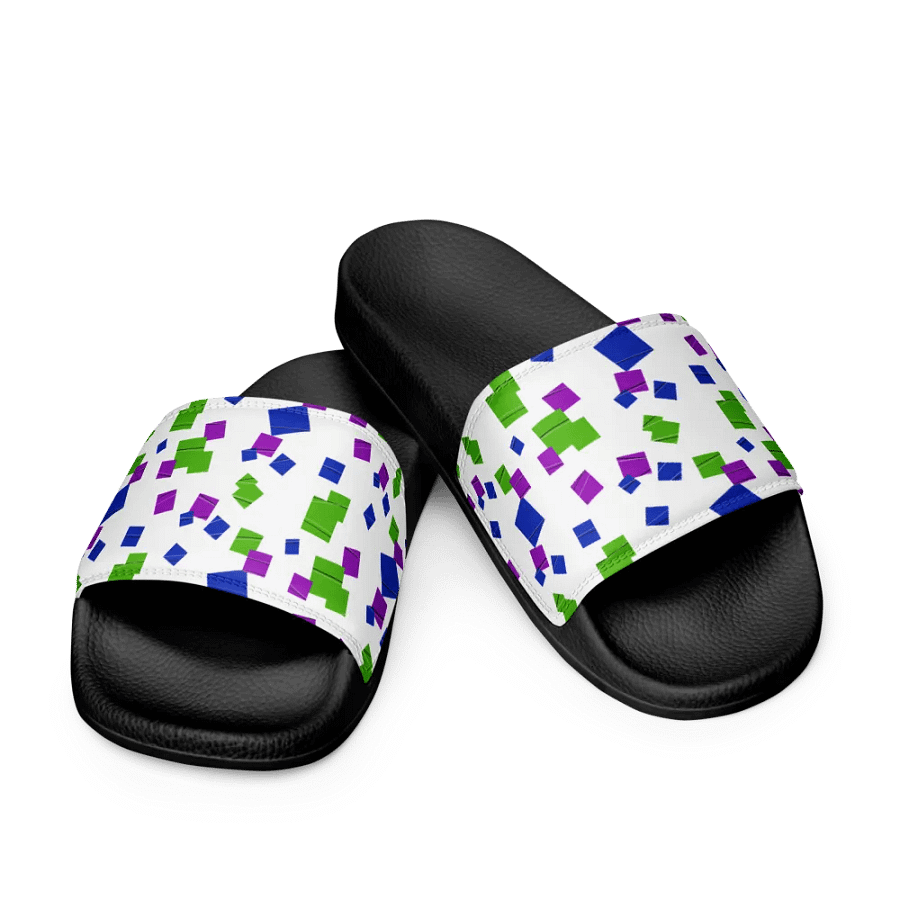 Glitchy Men's Slides product image (12)