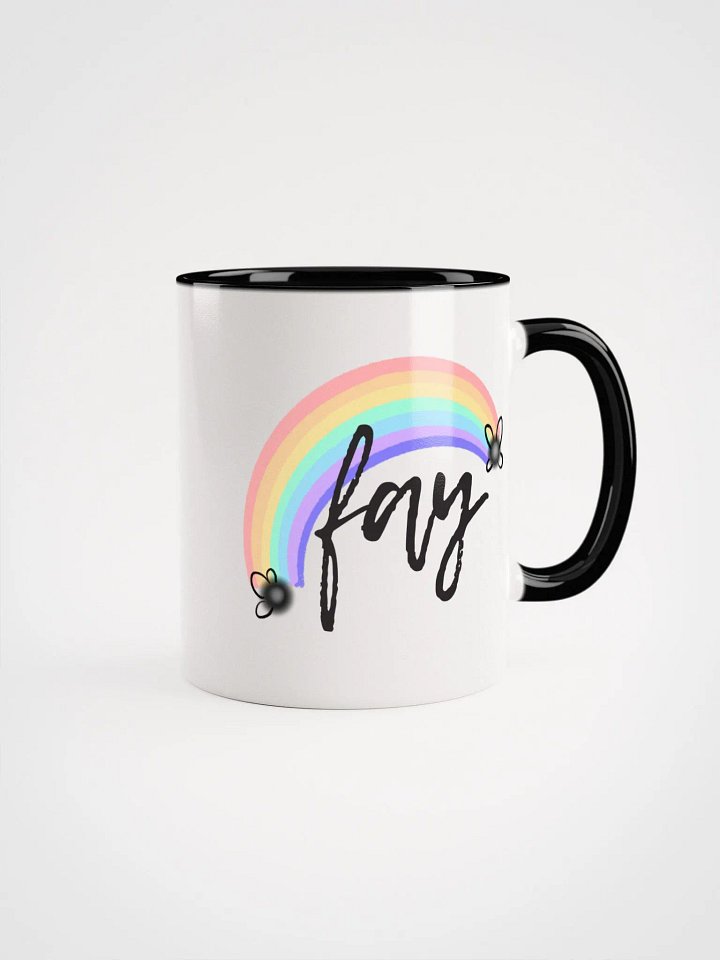 Rainbow Mug (Left handed) product image (7)